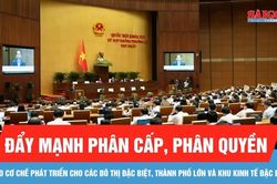 Quốc hội thông qua Luật Phát triển đô thị với tỷ lệ tán thành 93%