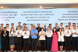 TPHCM thúc đẩy hợp tác giữa lãnh đạo trẻ ba Đảng Việt Nam - Lào - Campuchia