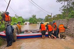 Báo động lũ khẩn cấp trên sông Lục Nam, sông Thương và sông Cầu