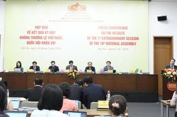 Kỳ họp không thường lệ thứ Nhất: Thể hiện rõ quyết tâm chính trị, hành động thực chất của Quốc hội