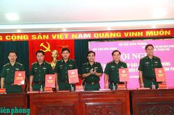 Học viện Biên phòng ký Quy chế phối hợp với 16 Ban Chỉ huy Bộ đội Biên phòng tỉnh, thành phố