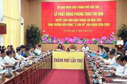 Cần Thơ phát động phong trào thi đua, quyết tâm tăng trưởng '2 con số'