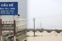 Ninh Bình cấm phương tiện đường thủy qua cầu Đế