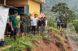 Điểm trường ở Lạng Sơn sạt lở trước thềm năm học mới