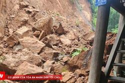Thanh Hóa: Sạt lở đất đá nghiêm trọng tại xã Mường Mìn