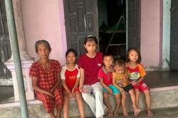 Bố nguy kịch sau tai nạn, 5 con nhỏ ở Nghệ An cứ hỏi mẹ: 'Bao giờ bố về?'