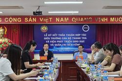 Trường Cán bộ Thanh tra và Viện iSEED hợp tác nâng cao năng lực quản trị
