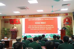 Khai mạc kiểm tra đánh giá năng lực Trưởng ban thuộc Viện kiểm sát quân sự cấp quân khu