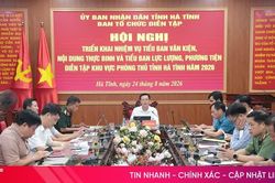 Chuẩn bị kỹ lưỡng, thực hành diễn tập khu vực phòng thủ đạt kết quả cao, bảo đảm an toàn