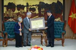 Thủ tướng Lê Minh Hưng tiếp Giáo sư Trần Thanh Vân