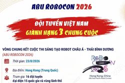 ABU Robocon 2026: Đội tuyển Việt Nam gi&agrave;nh hạng 3 chung cuộc