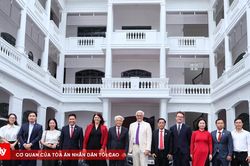 Việt Nam và Vương quốc Anh trao đổi kinh nghiệm xây dựng Tòa án chuyên biệt