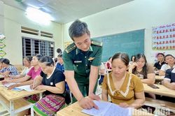 Ánh đèn lớp học nơi biên cương