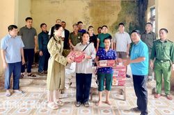 Xã Điền Lư sơ tán 82 nhân khẩu ra khỏi khu vực có nguy cơ sạt lở, ngập lụt