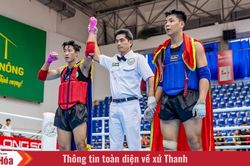 Võ cổ truyền Thanh Hóa góp mặt ở 12 trận chung kết đối kháng Giải Vô địch trẻ quốc gia 2026