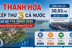 Thanh Hóa xếp thứ 3 cả nước về chỉ số FTA Index