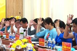 Thống nhất chủ trương thành lập phường An Minh