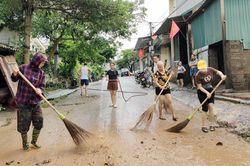 Xã Sơn Động: Nước rút đến đâu, vệ sinh môi trường đến đó