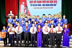 Ngày hội Thanh thiếu nhi xã Lạng Giang: Hè vui an toàn - Học ngàn điều hay