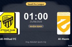 Nhận định Al-Ittihad FC vs Al-Hazm: Điểm nóng cuộc đua tốp đầu