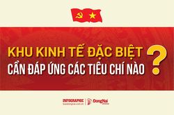 [Infographic] Khu kinh tế đặc biệt cần đáp ứng các tiêu chí nào?