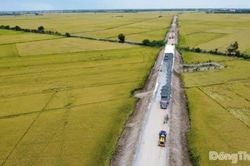 Đường tỉnh 857: Vượt khó, tăng tốc thi công