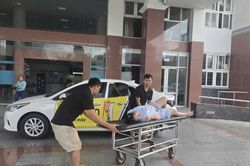 Gia Lai: Cảnh sát giao thông kịp thời mở đường đưa sản phụ đến bệnh viện cấp cứu