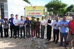 Xã Thuận Bắc khởi công xây dựng nhà Đại đoàn kết cho hộ nghèo
