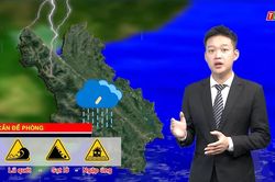 Dự báo thời tiết đêm 24 và ngày 25/8