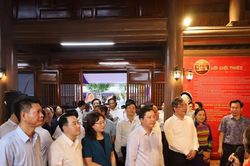 Thường trực Tỉnh ủy kiểm tra, khảo sát tại Khu Di tích quốc gia Đền Bảo Hà, xã Bảo Hà