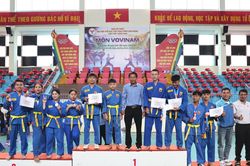 Trao 38 bộ huy chương môn Vovinam tại Đại hội Thể dục thể thao tỉnh Lâm Đồng lần thứ I