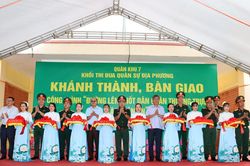 Khánh thành công trình Đường lên Chốt Dân quân thường trực xã Thuận An