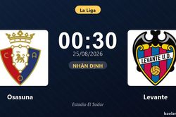 Nhận định Osasuna vs Levante: Điểm nóng cuộc đua tốp đầu