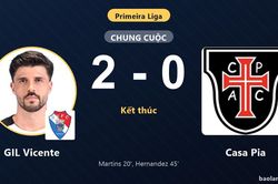 Hạ Casa Pia 2-0, GIL Vicente đẩy đối thủ xuống đ&aacute;y bảng Primeira Liga