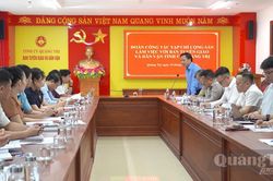 Trao đổi thông tin, phối hợp tuyên truyền giữa Tạp chí Cộng sản và tỉnh Quảng Trị