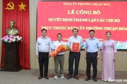 Thuận Hóa kiện toàn tổ chức Đảng, thành lập 10 chi bộ trực thuộc