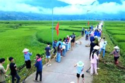 Lai Châu đặt mục tiêu trên 95% đường xã được cứng hóa vào năm 2030