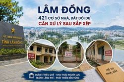 Lâm Đồng có 421 cơ sở nhà, đất dôi dư, 280 cơ sở đang bỏ trống