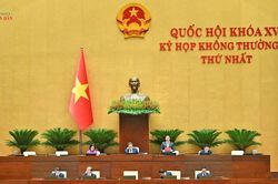Quốc hội thảo luận ở hội trường về định hướng, chính sách dự án Luật Tổ chức cơ quan điều tra hình sự (sửa đổi)