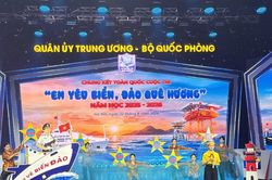 Chung kết toàn quốc Cuộc thi 'Em yêu biển, đảo quê hương' năm học 2025 - 2026 đã thành công tốt đẹp