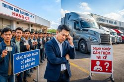 Nghịch lý ngành vận tải xe đầu kéo: Xã hội thừa người có bằng lái, doanh nghiệp vẫn thiếu tài xế