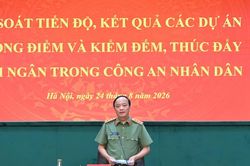 Đẩy nhanh tiến độ giải ngân vốn đầu tư trong Công an nhân dân