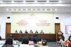 Họp báo sau Kỳ họp Quốc hội: thông tin nhiều nội dung quan trọng
