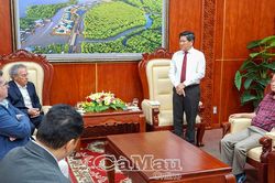 Cà Mau thúc đẩy hợp tác chuỗi giá trị ngành tôm với doanh nghiệp Ecuador