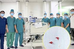 TPHCM: Hai bệnh viện nhi phối hợp cấp cứu cháu bé 7 tháng tuổi hóc xương lươn