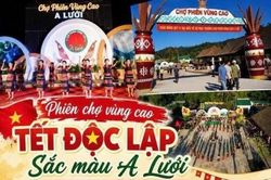 Tết Độc lập giữa đại ngàn - Sắc cờ hoa hòa cùng màu xanh núi rừng