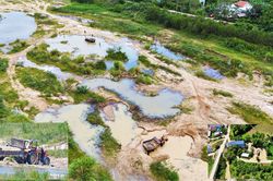 Ba địa phương ở Gia Lai phối hợp xử lý 'cát tặc' trên sông Hà Thanh