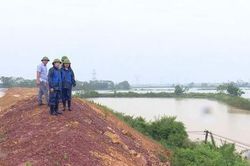 Lũ sông Cầu lên báo động III, xã Đa Phúc chủ động ứng phó