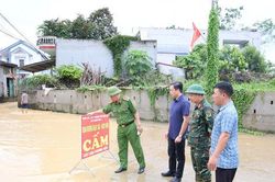 Xuân Mai chủ động ứng phó mưa lũ, thực hiện nghiêm phương châm '4 tại chỗ'