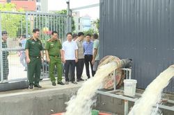 Xã Sơn Đồng: Kiểm tra công tác phòng, chống thiên tai, bảo đảm sẵn sàng ứng phó mưa bão